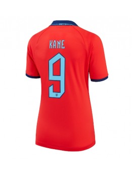 Ženski Nogometna dresi replika Anglija Harry Kane #9 Gostujoči SP 2022 Kratek rokav